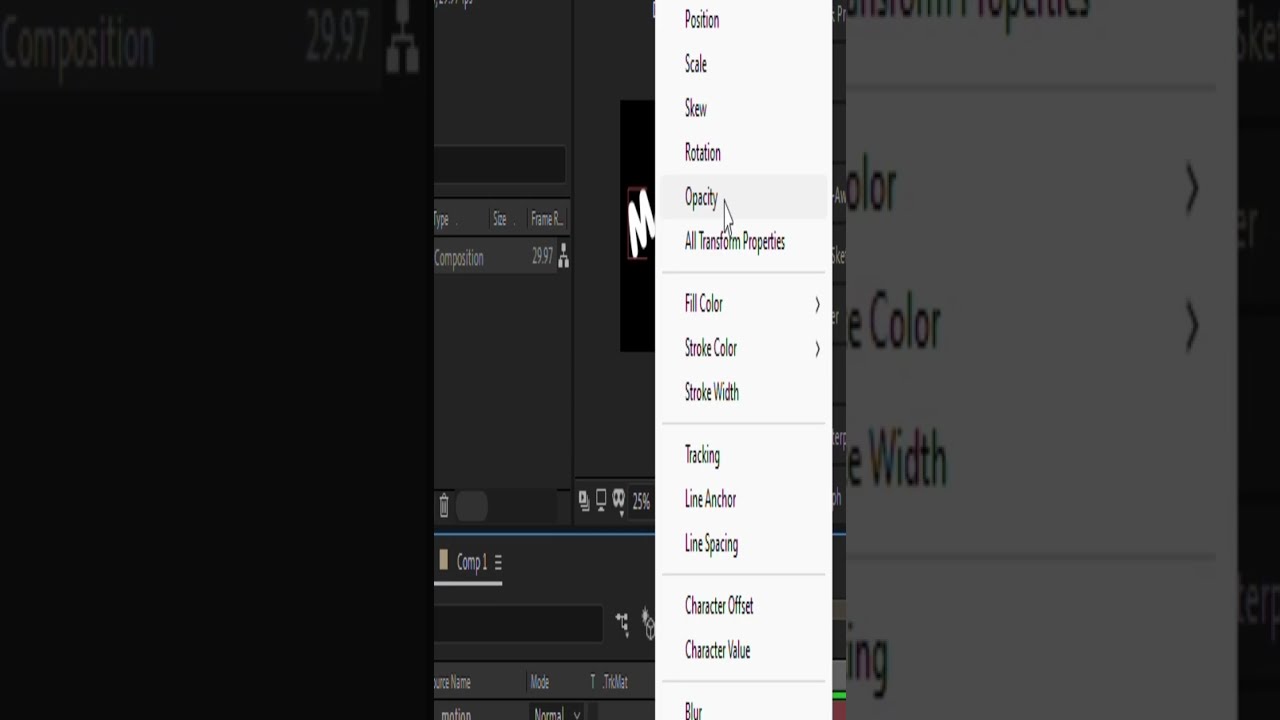 How to Make Text Flicker in After Effects