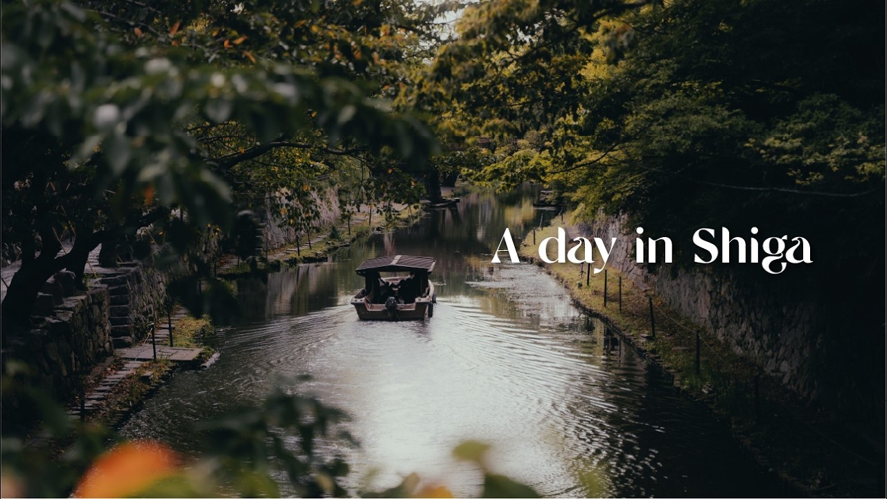 A day in Shiga - Exploring Omi-Hachiman / Cinematic Photography Journey