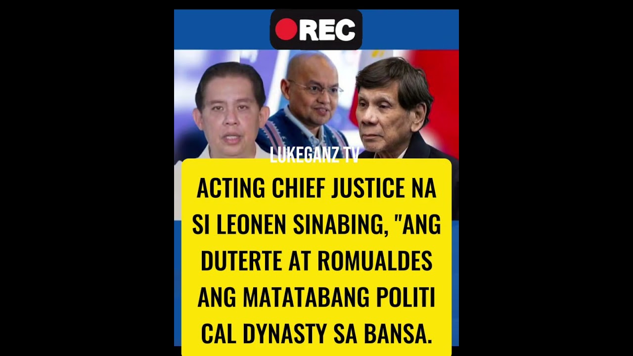 ARAY!!! JUSTICE LEONEN, BIGLANG NAGING ANTI-DUTERTE! 😲😮 #highlights#viral#news#trending#shorts#drama