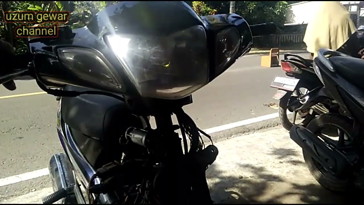 salah satu penyebab lampu motor redup rubah arus ac ke dc motor karisma