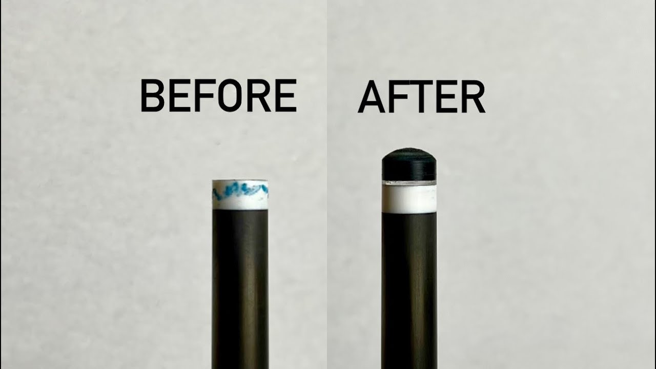 Clear pad and Meilin Soft tip installation on this Han’s Delta carbon fiber shaft