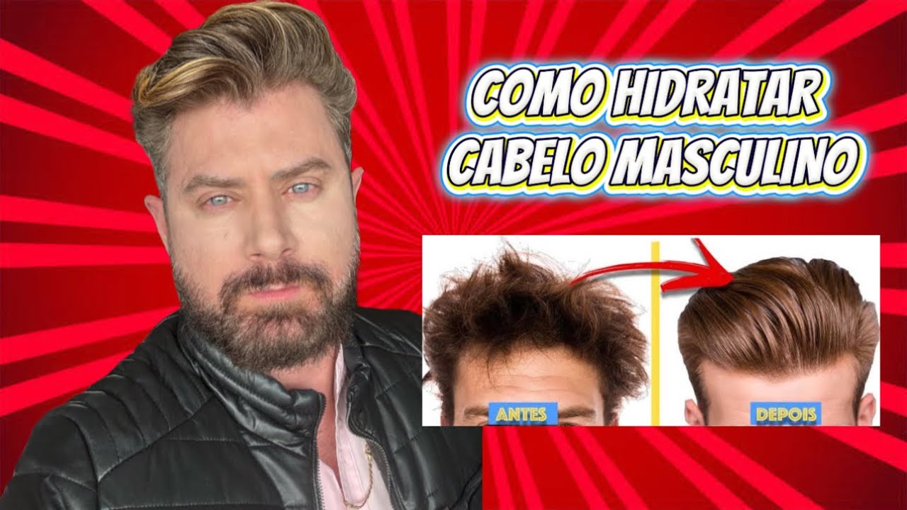Como hidratar cabelo masculino 