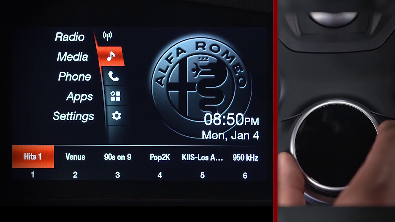 Information and Entertainment System - Overview | 2018 Stelvio | Alfa Romeo