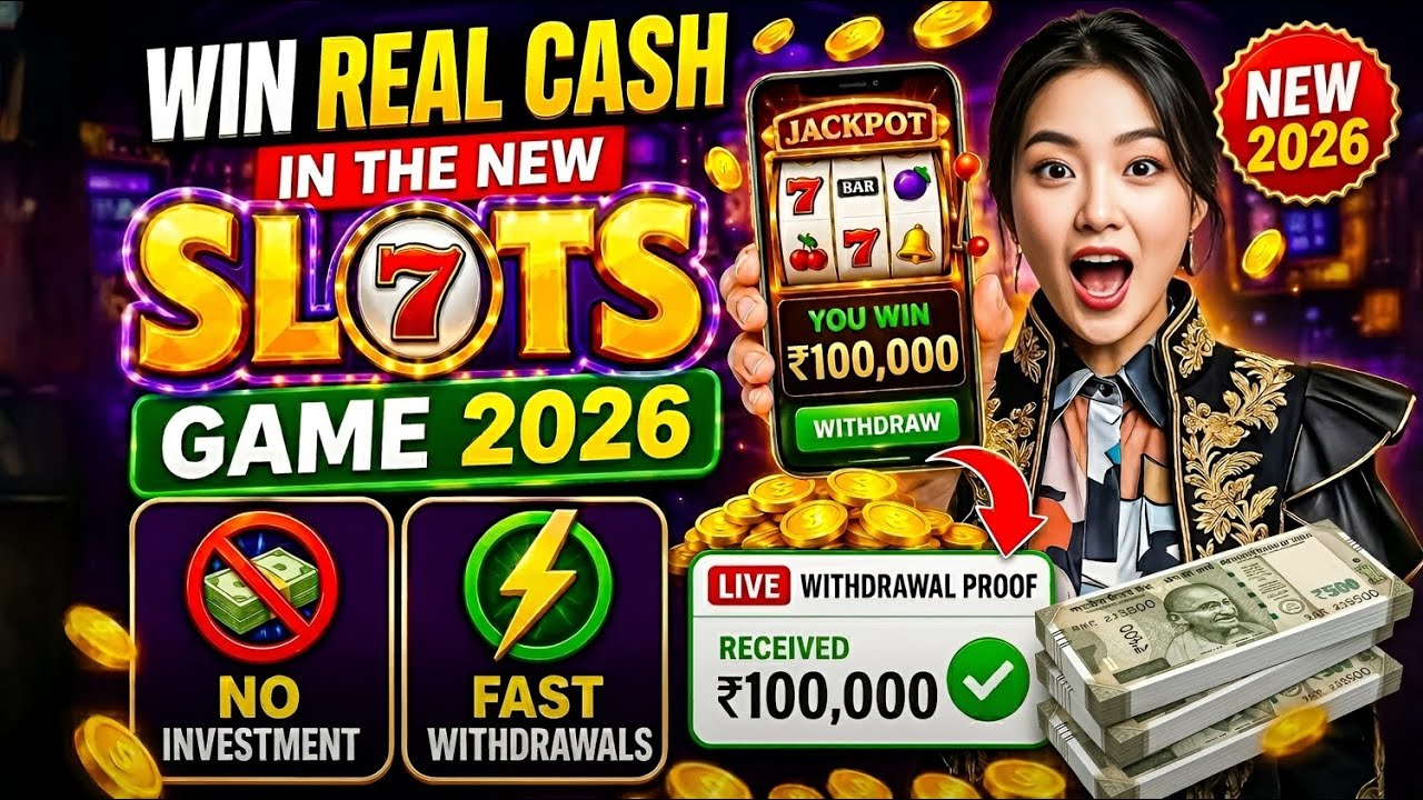 Win Real Cash in the New Slots Game 2026 |  No Investment & Fast Withdrawals New Earning App