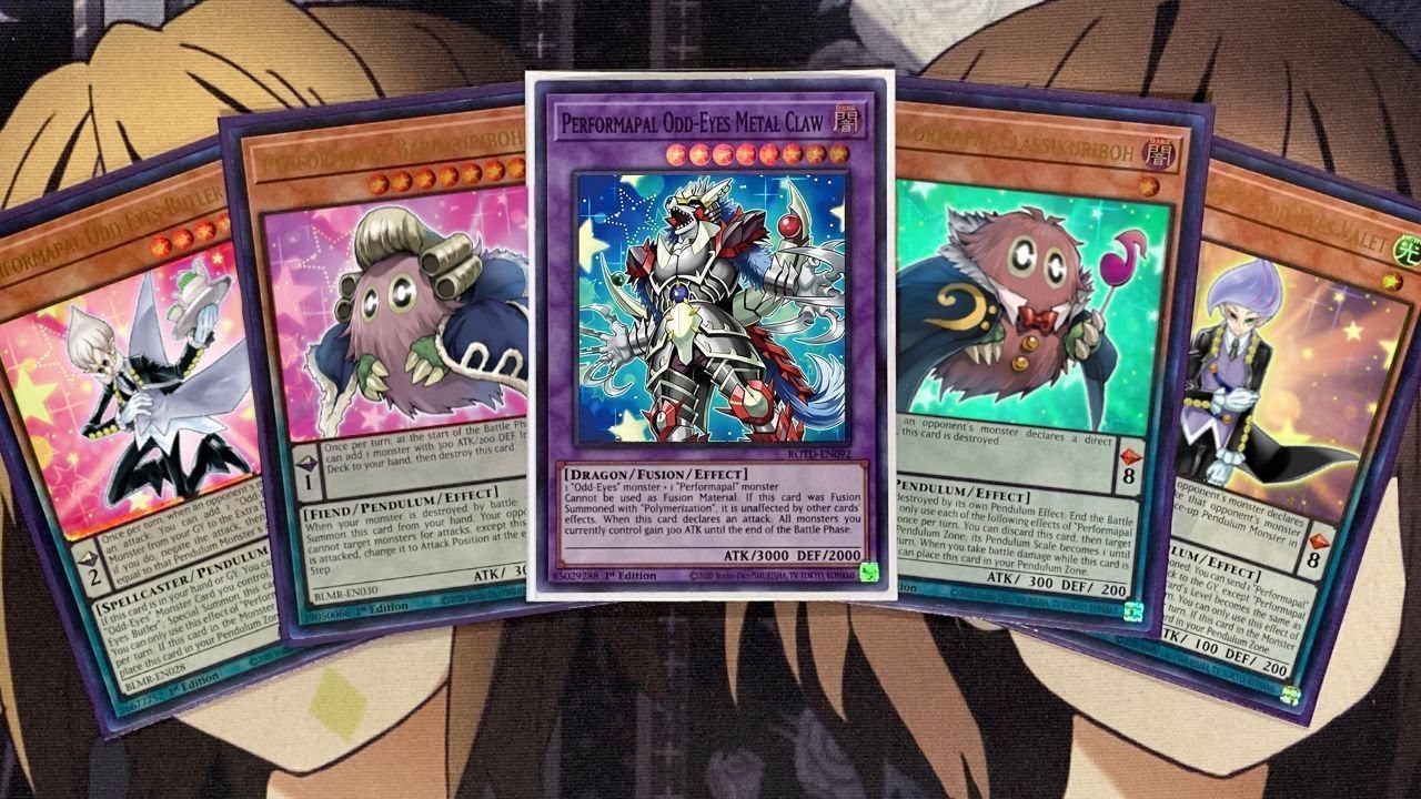 My Performapal Yugioh Deck Profile for Post Monstrous Revenge