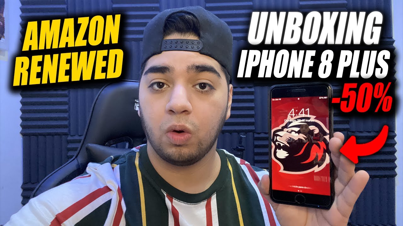 ¡ UNBOXING IPHONE 8 PLUS de AMAZON RENEWED ! MINEDEAD