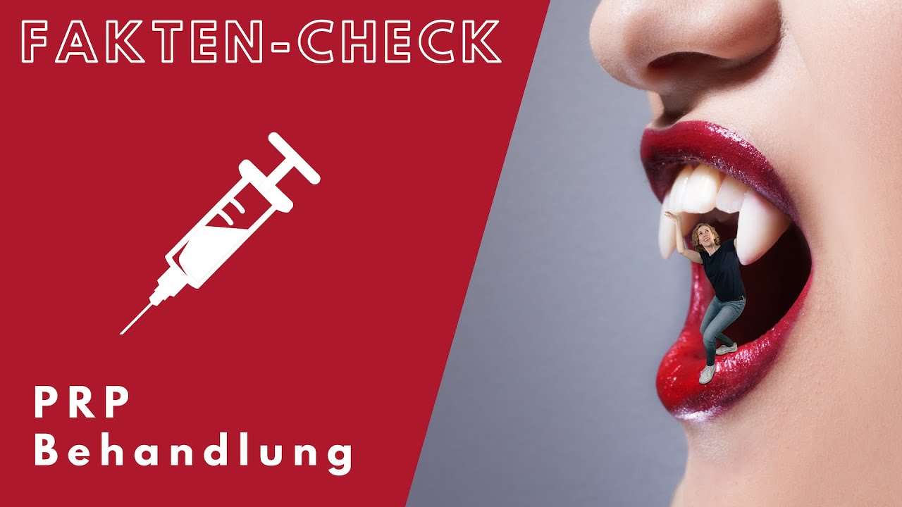 PRP-BEHANDLUNG: Was bringt die Eigenbluttherapie? | Dr. Annika Waldhauser im Fakten-Check