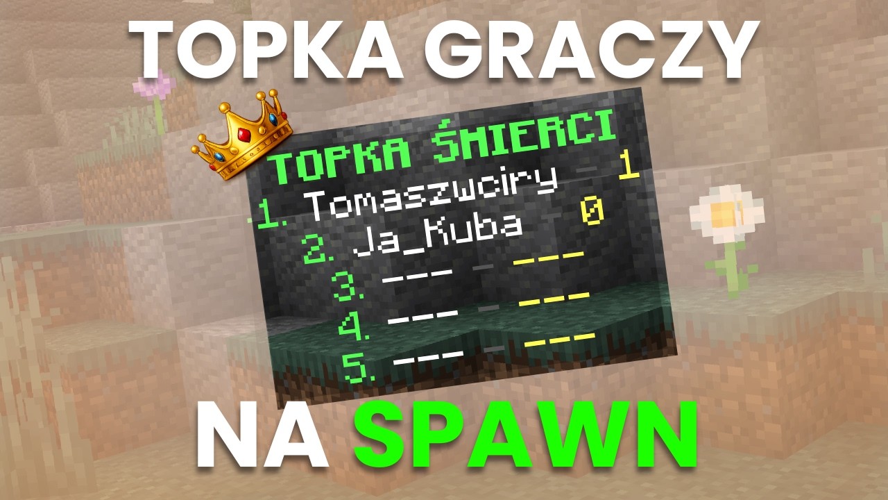 HOW TO MAKE LEADERBOARDS ON A MINECRAFT SERVER? 👑