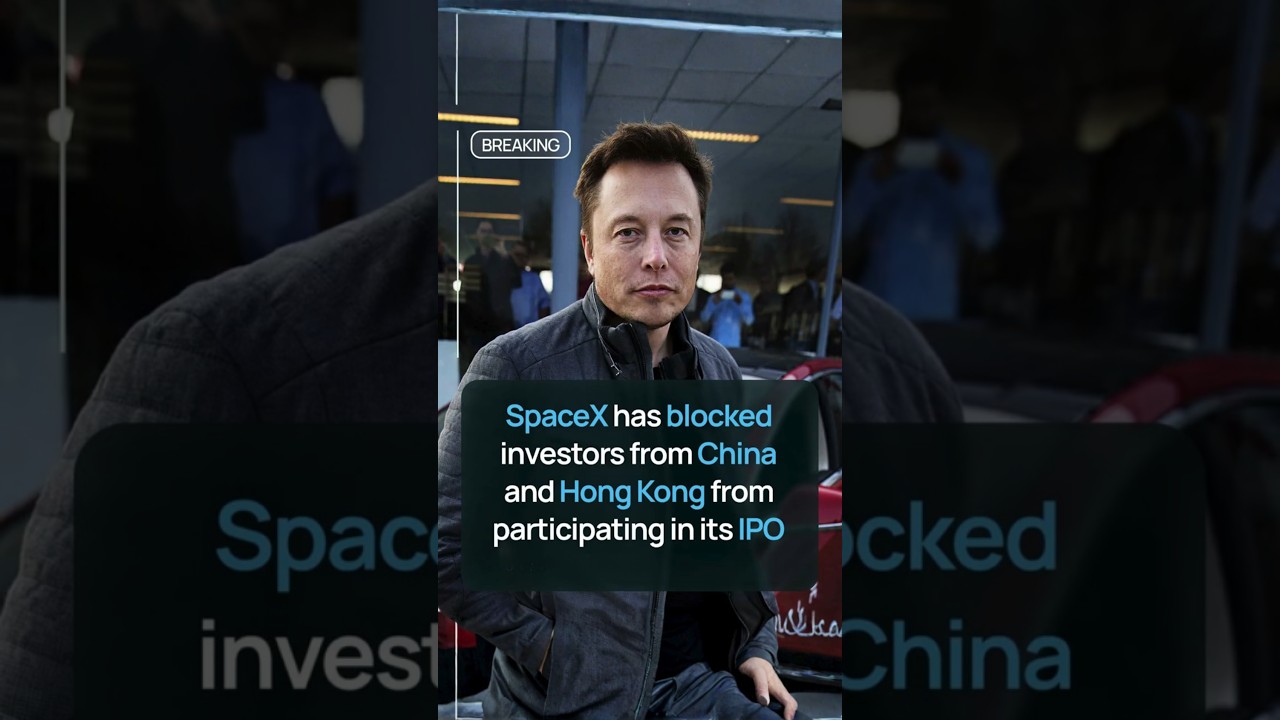 SpaceX IPO exclusion&mdash;the geopolitical plot twist #shorts #viral