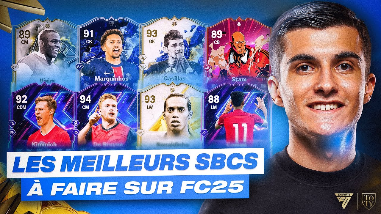 MES AVIS & TEST SUR LE SBCS TOTY ! KIMMICH, DE BRUYNE, VIEIRA, CASILLAS, RONALDINHO, MARQUINHOS.. !