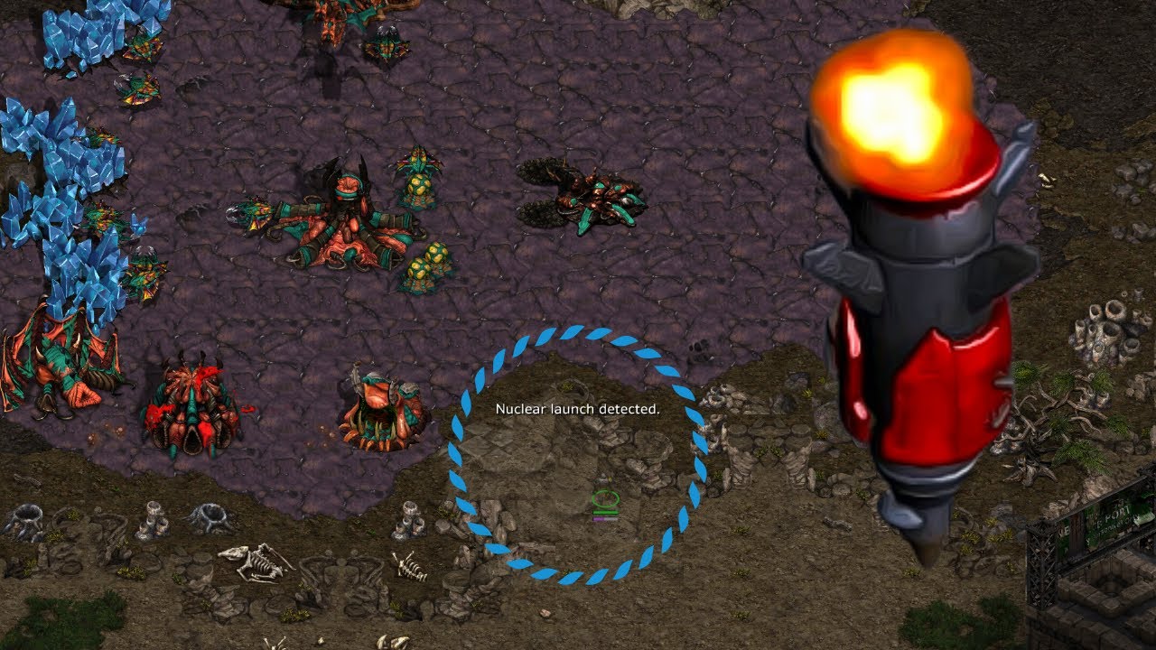NUKES VS ZERG WHAT????????????
