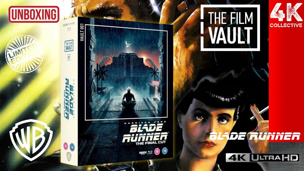 The Film Vault 001 - Blade Runner 4k UltraHD Blu-ray Premium Edition Unboxing