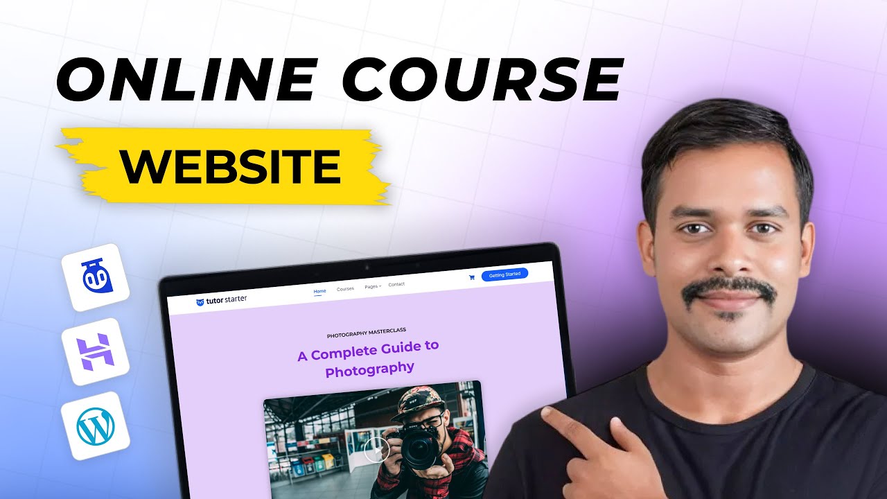 How to Create Online Course Website in Tamil | WordPress + Tutor LMS Tutorial