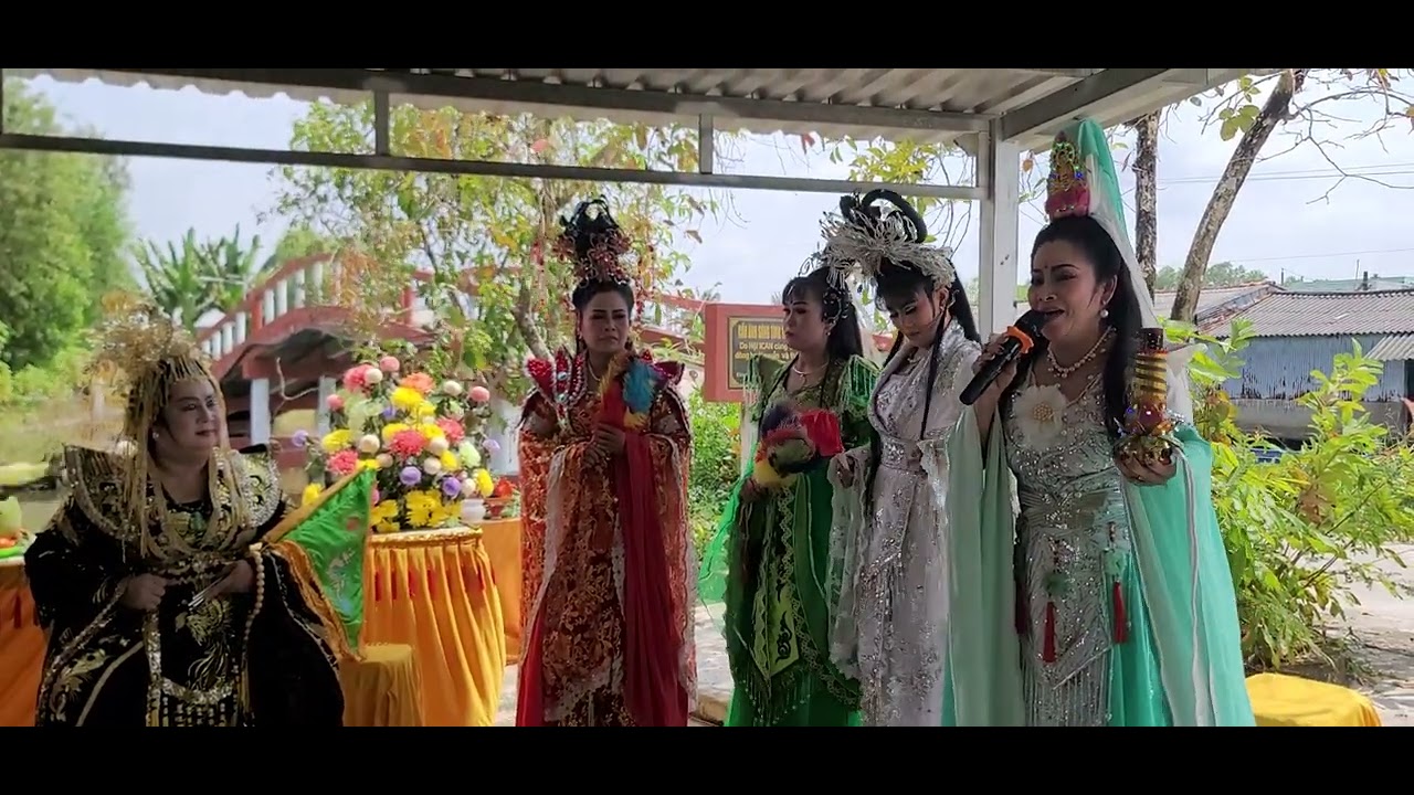 Cúng bà chúa xứ chùa Loi âm thoi bình tp Ca mau p5
