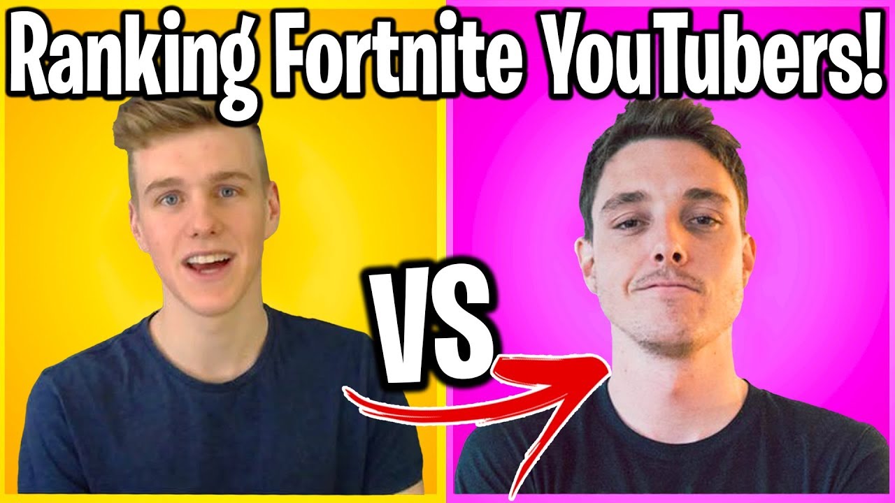 ТОП-50 ЮТУБЕРОВ FORTNITE ПО РЕЙТИНГУ ФАНАТОВ FORTNITE!