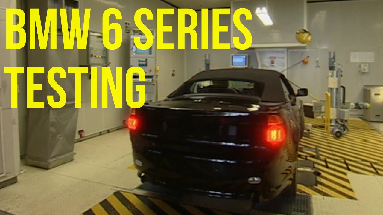 BMW 6 Series Testing