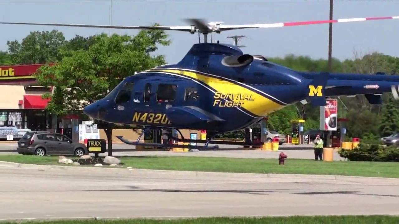 U of M Survival Flight in action