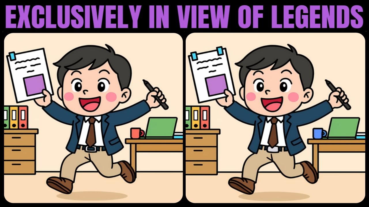 🧩 Very Few can Spot the Difference | Hard to Find All [ Find The Difference ] | Riddle Hunt