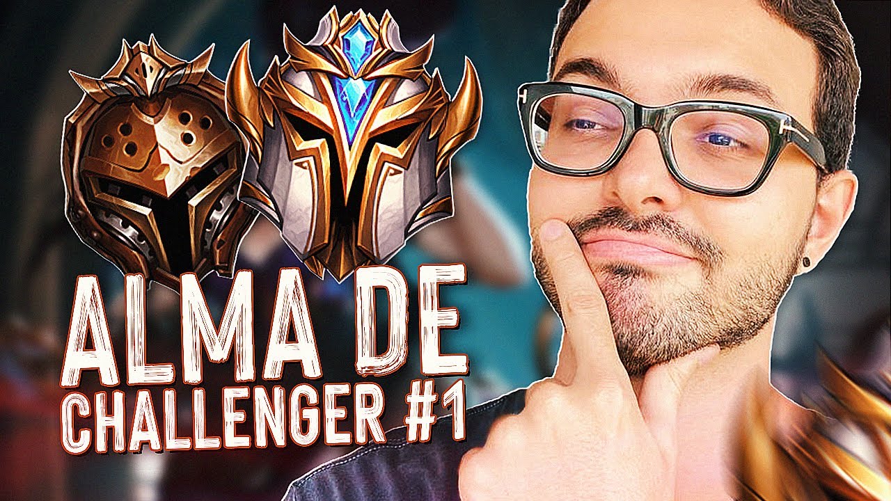 O BRONZE COM A TELA MAIS PRESA DO LOL - ALMA DE CHALLENGER