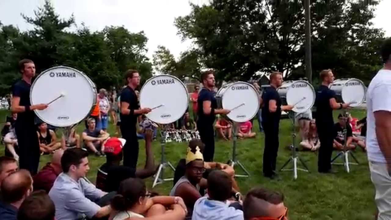 Bluecoats 2015 Drumline - Double D