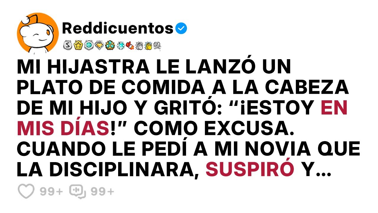 Mi Hijastra Le Lanzó Un Plato De Comida a La Cabeza De Mi Hijo Y Gritó: “¡Estoy en Mis Días!