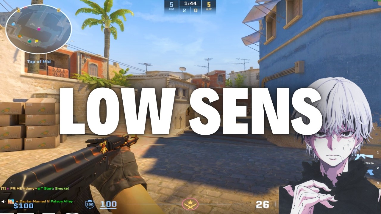 Why LOW SENS Feels ILLEGAL in Cs2..
