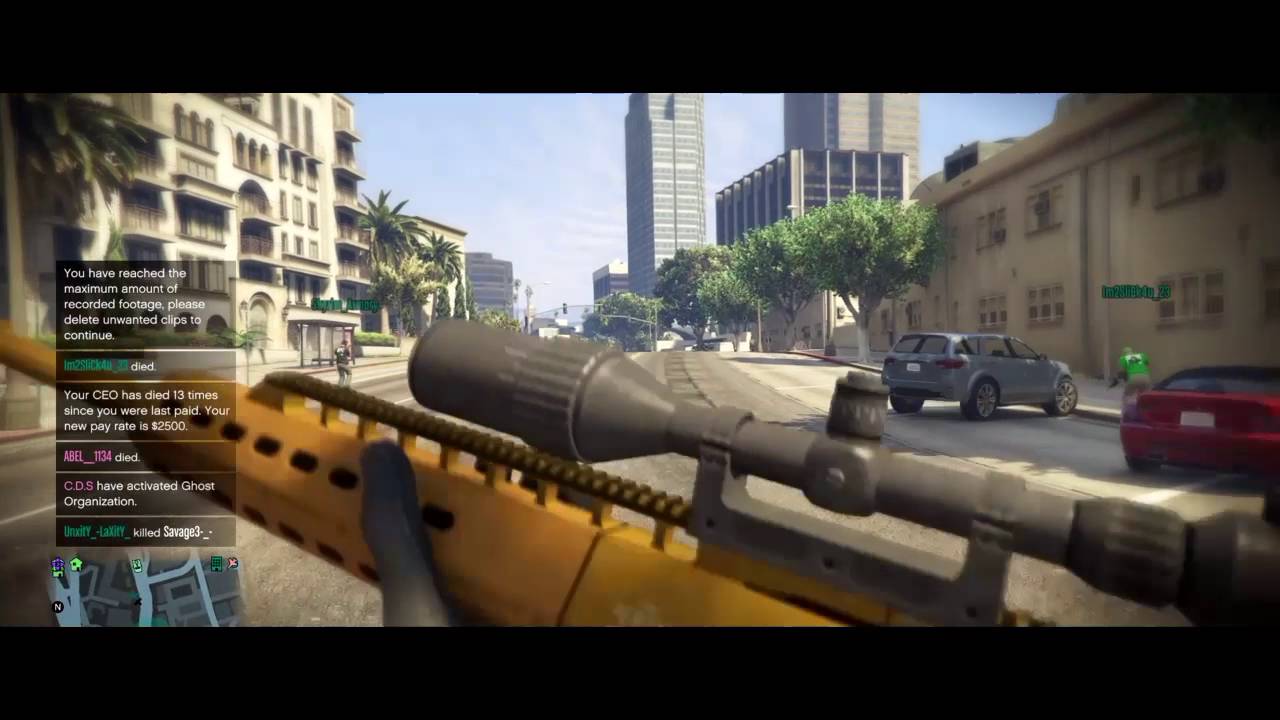 GTA Online Freemode War #4