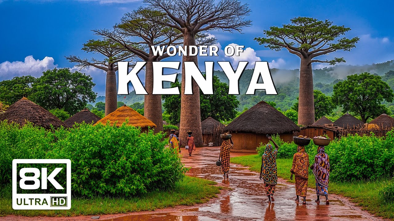 Kenya in 4K | Great Migration, Golden Savannahs & the Heart of Africa