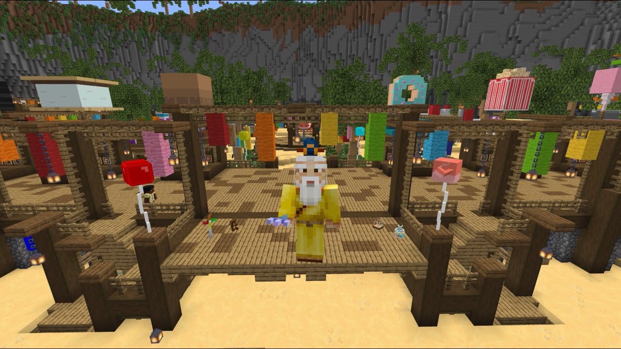 Minecraft / Every Shop In Crab Cove Carnival By RASA Studios Part 3