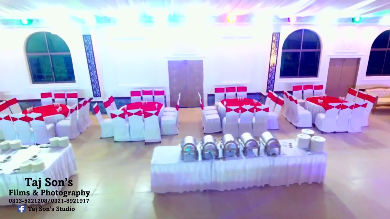 Drone view of Peridot Marquee