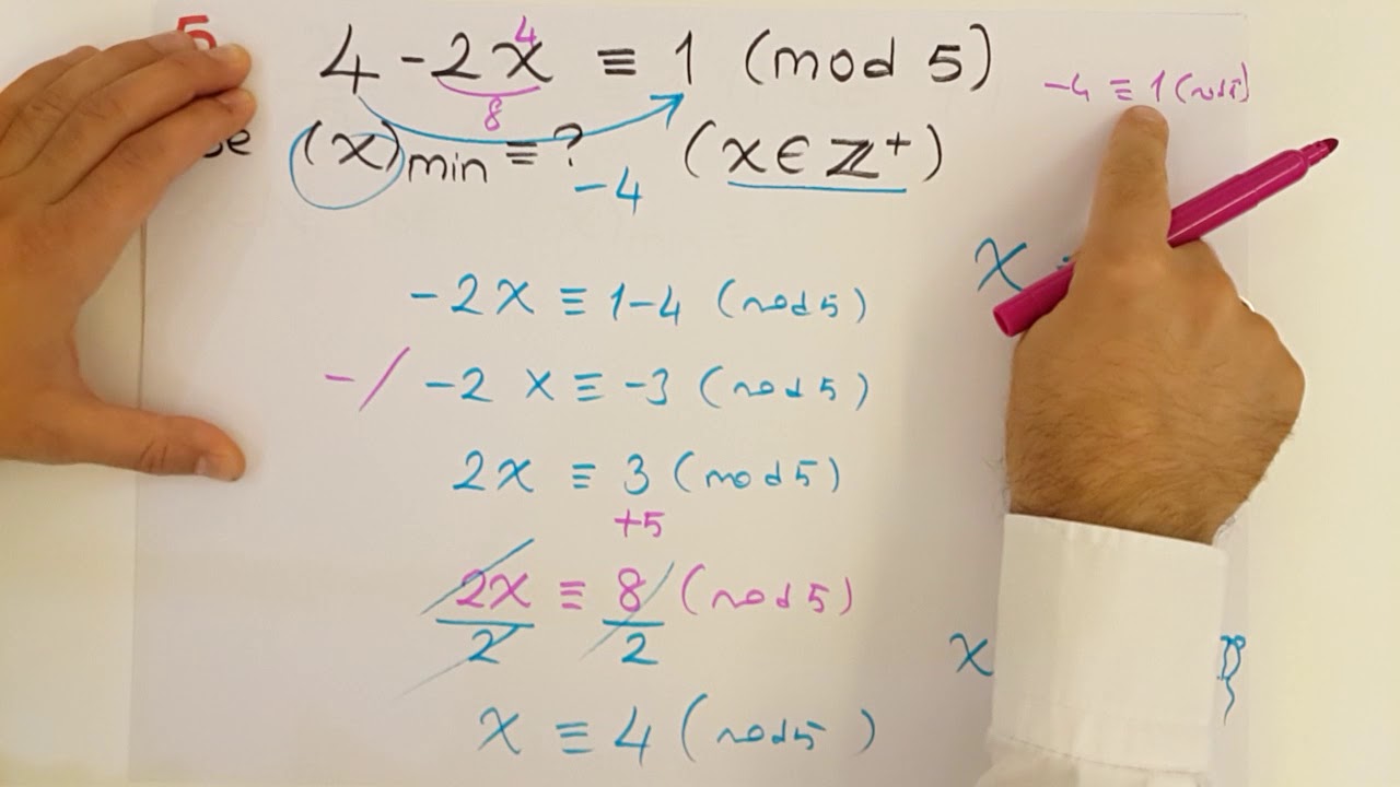 Modüler Aritmetik Orta Kalite  Sorular