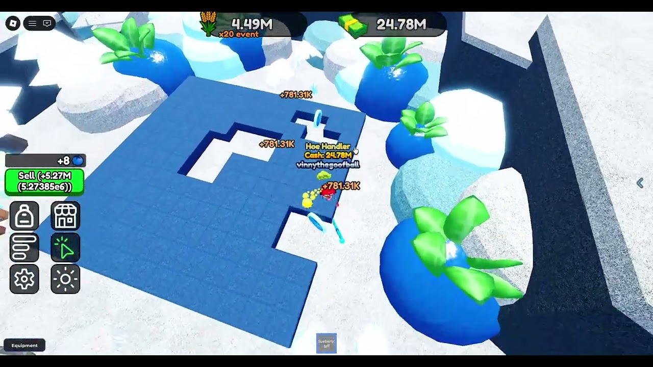 playing crop incremental