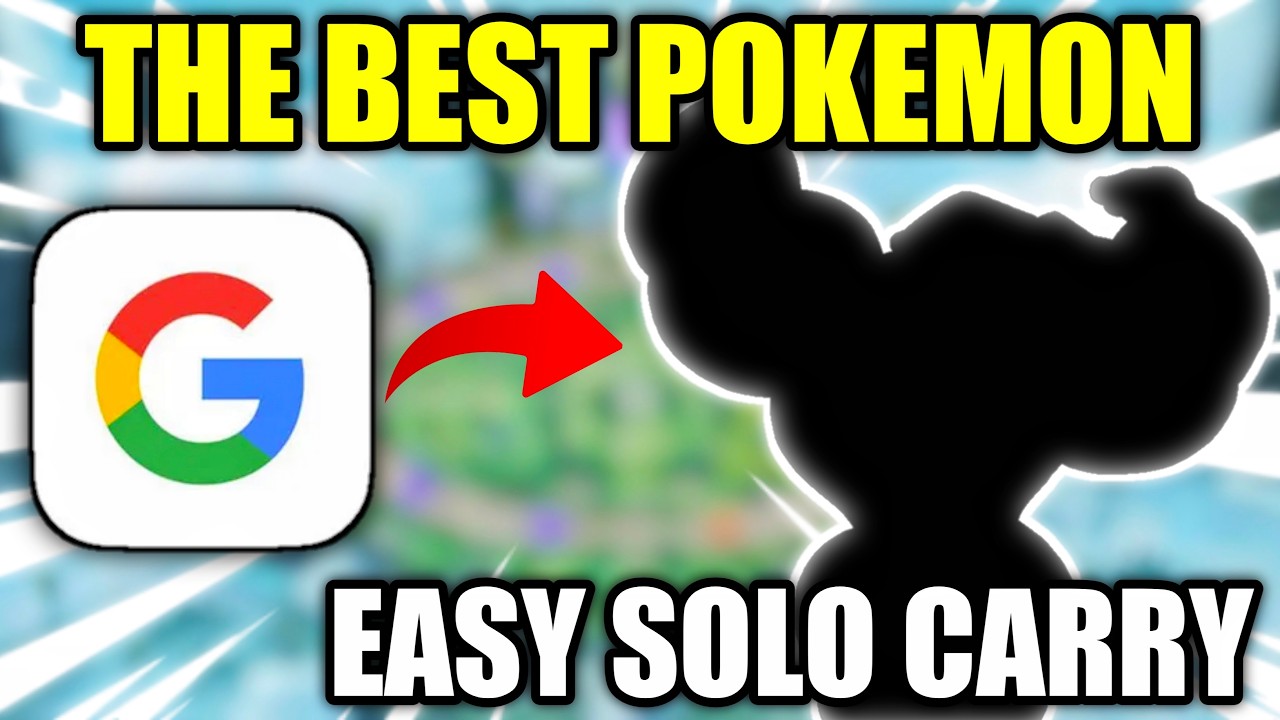 Google Gave Me The Best Pokemon For SoloQ | Pokemon UNITE clips 