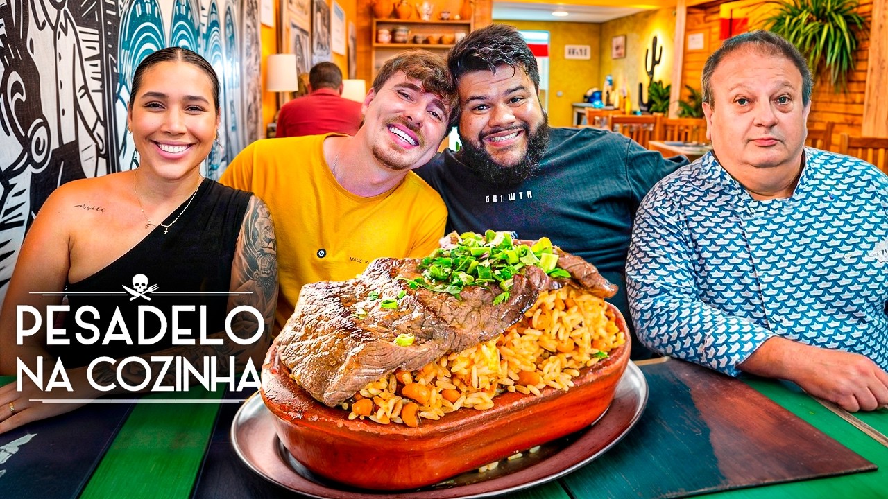 Restaurante do PESADELO NA COZINHA | CASA DO NORTE | com @Gaba