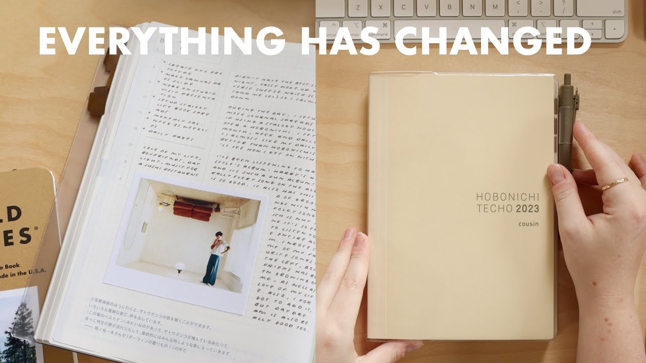mid year journal update & techo kaigi ✸ hobonichi cousin + field notes