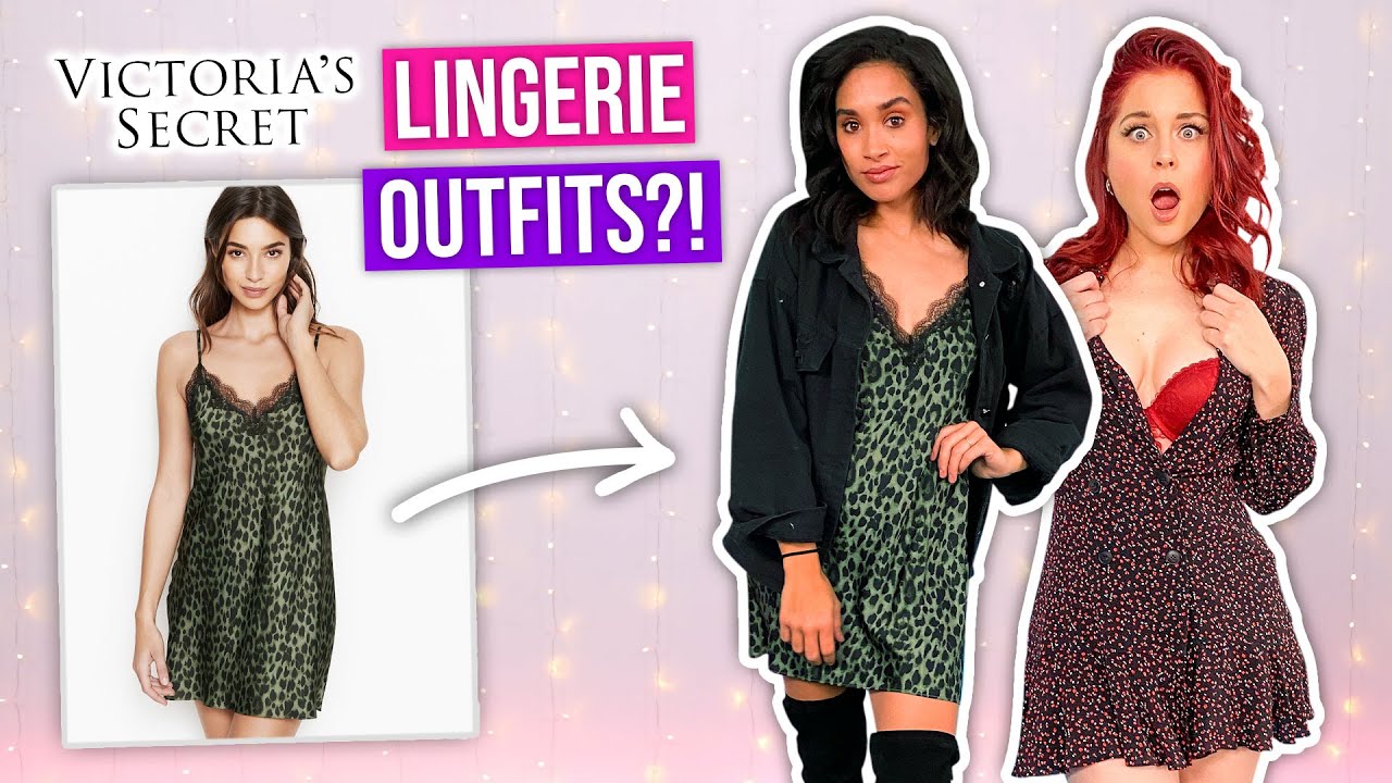 Women Wear Lingerie As Clothes!? (Style 3 Way)