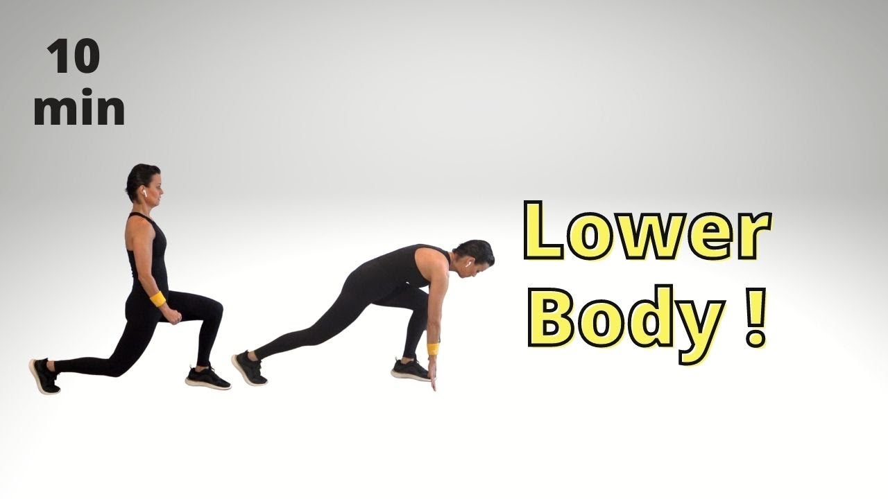 Lower Body Workout in 10 minutes for women over 50