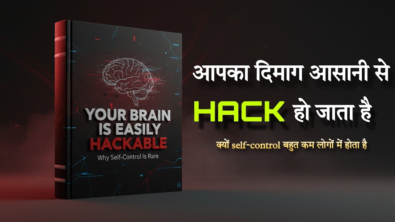 Your Brain Is Easily Hackable 🤔 | Why Self-Control Is Rare | Hindi Psychology Audiobook
