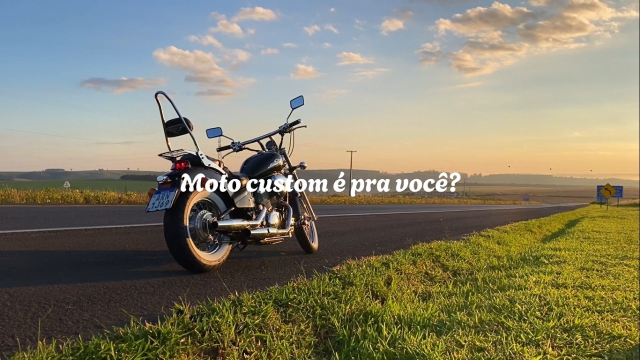 Moto Custom: &Eacute; pra voc&ecirc;? Antes de comprar, veja isso!