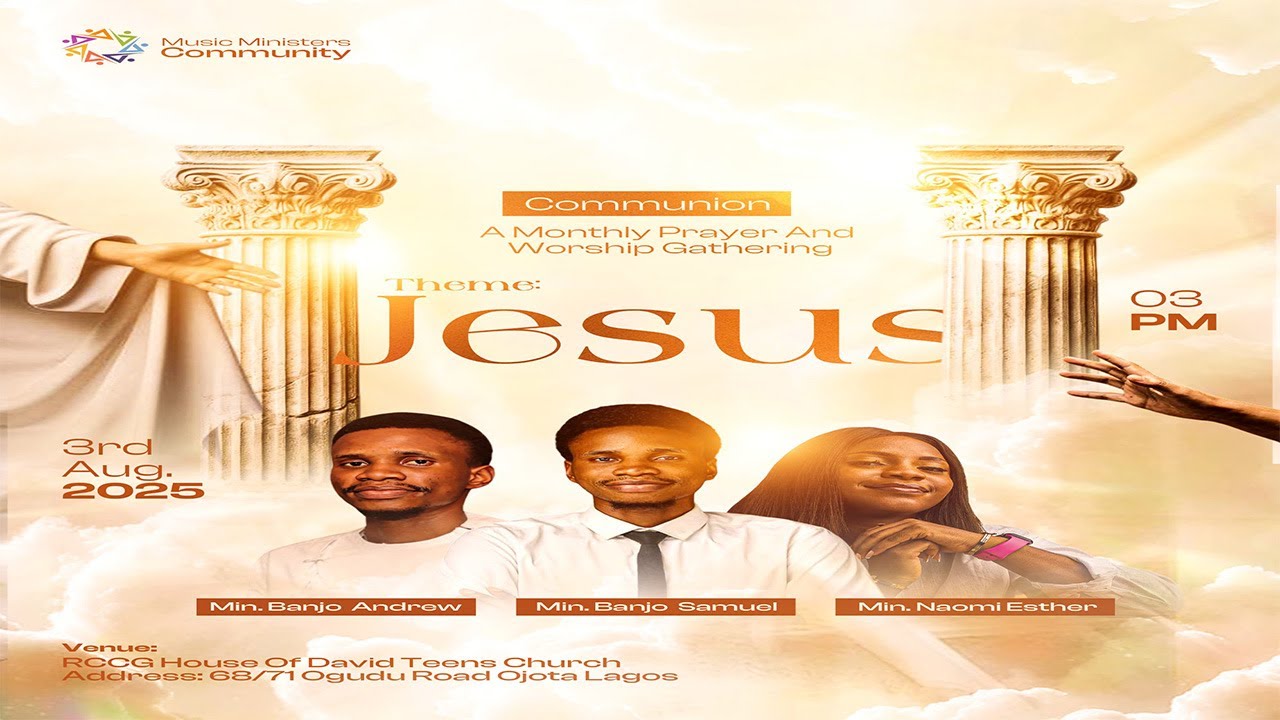 THE COMMUNION - AUGUST EDITION - JESUS