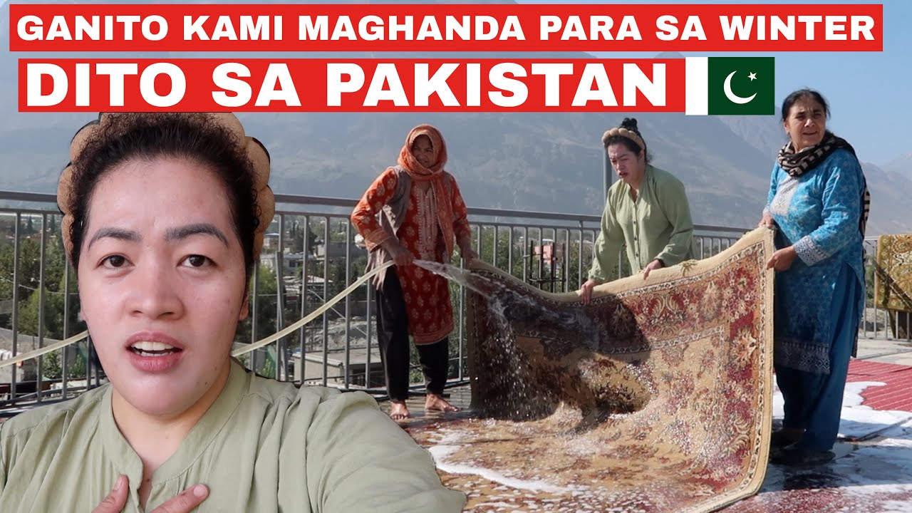 NILABHAN LAHAT NG CARPET SA BAHAY NAMIN SA PAKISTAN! KAPAGOD! / Buhay Pakistan