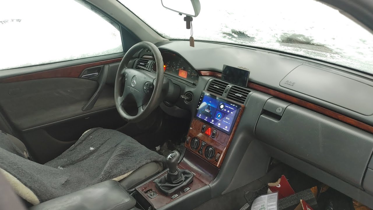 ANDROID МАГНІТОЛА 2DIN НА MERCEDES W210 #w210 #mercedes #mercedesw210 #androidauto #авто #watchua 