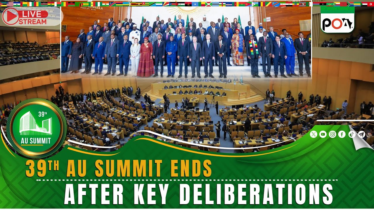 39th AU Summit Ends After Key Deliberations