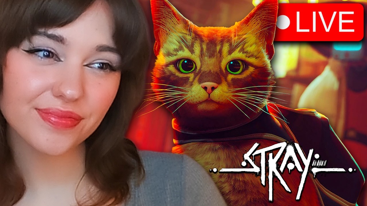 This game has cats - Stray [🔴LIVE ]