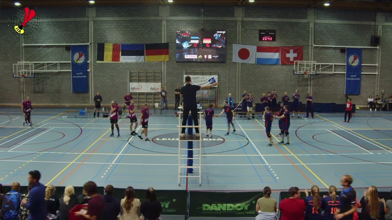 Indiaca WC 2023 Herren Finale Polva IK - TSG Blankenloch Satz. 3 (Livestream)