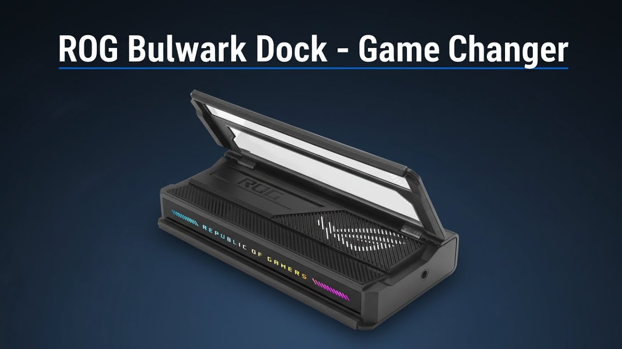 ROG Bulwark Dock — это настоящий прорыв! Вот почему!