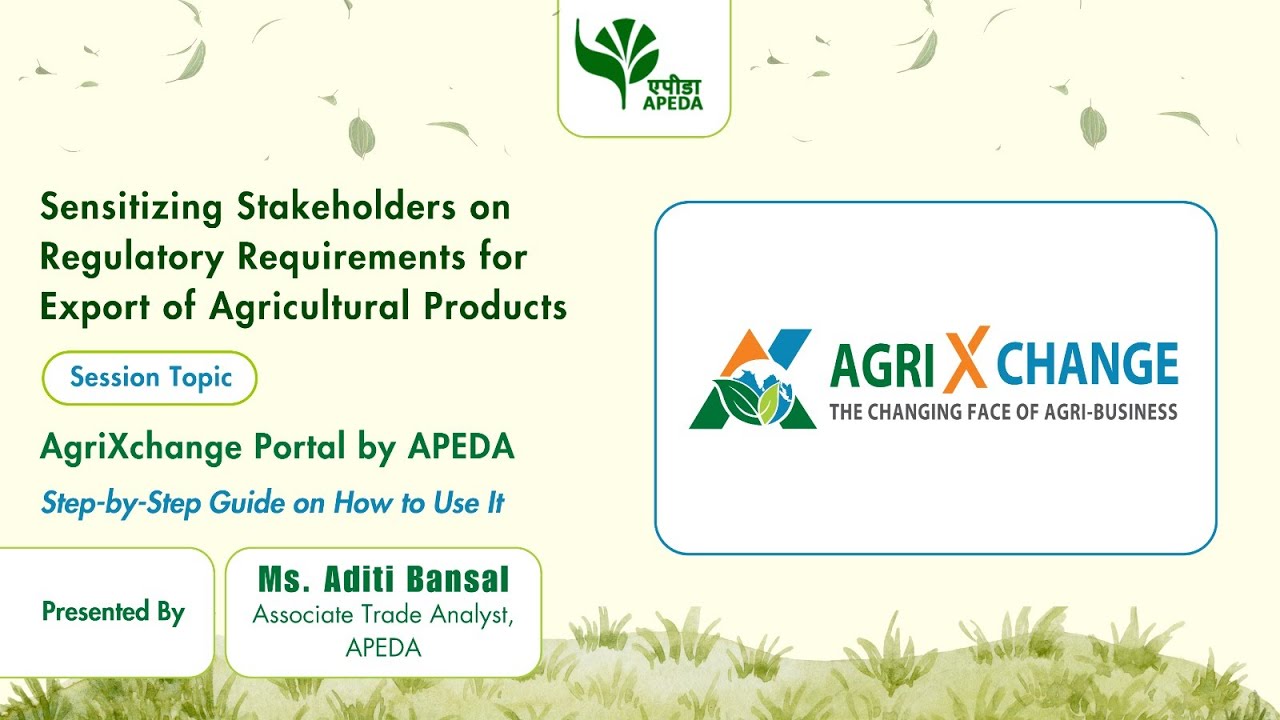 AgriXchange Portal by APEDA | Step-by-Step Guide on How to Use It