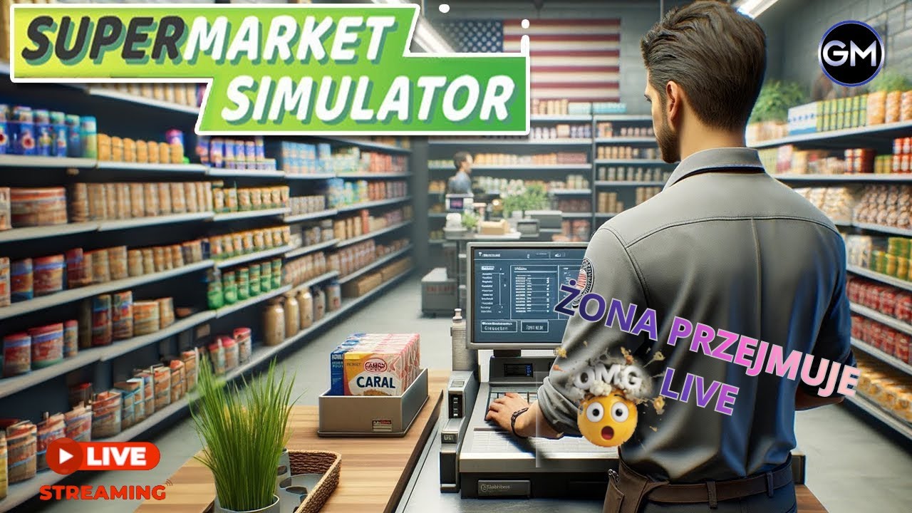 II Supermarket Simulator II🔴 LIVE 🔴 II Żona Przejmuje YT 😲🤯II 01.02.2026 II