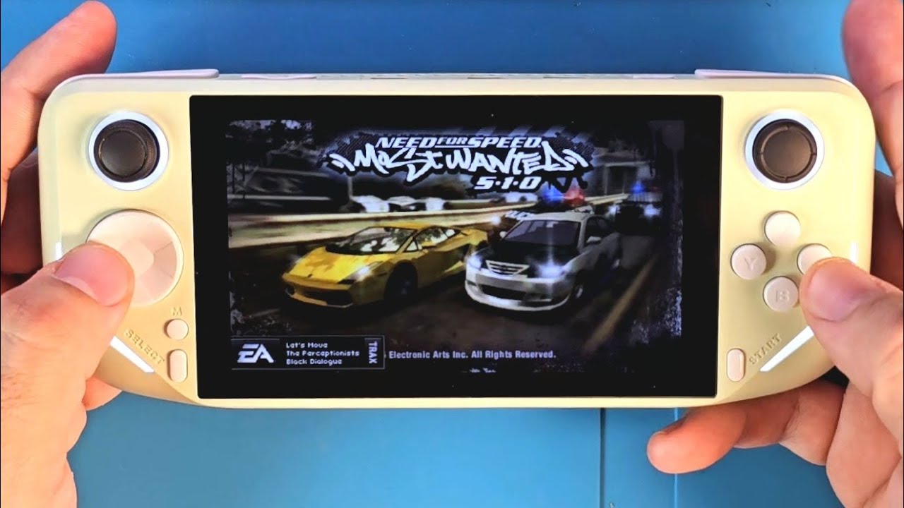 E6 Handheld - Need for Speed: Most Wanted 5&bull;1&bull;0 - Gameplay and Button Mapping