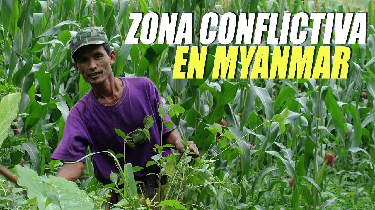🇲🇲⚔️ VAMOS A UNA ZONA en CONFLICTO de MYANMAR y NO ES LO QUE ESPERÁBAMOS!